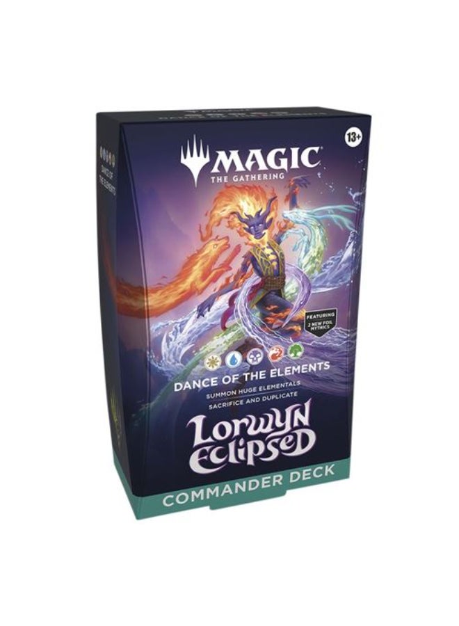 MTG Lorwyn Eclipsed Commander Decks Trading cards ( Random 1 Pack ) - Image 1